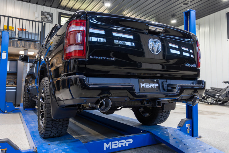 MBRP Armor Pro 5 Inch OD Exhaust Tips Dual Wall Angle Cut Sold in Pairs | 2019-2024 Ram 1500 5.7L Hemi