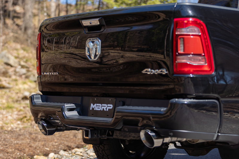 MBRP Armor Pro 5 Inch OD Exhaust Tips Dual Wall Angle Cut Sold in Pairs | 2019-2024 Ram 1500 5.7L Hemi