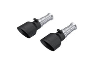 MBRP Armor BLK 5 Inch OD Black Exhaust Tips Dual Wall Angle Cut Sold in Pairs | 2009-2018 Ram 1500 and 2019-2024 Ram 1500 5.7L Hemi