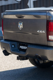 MBRP Armor BLK 5 Inch OD Black Exhaust Tips Dual Wall Angle Cut Sold in Pairs | 2009-2018 Ram 1500 and 2019-2024 Ram 1500 5.7L Hemi