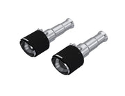 MBRP 5 Inch OD Carbon Fiber Exhaust Tips Dual Wall Angle Cut Sold in Pairs | 2009-2018 Ram 1500 and 2019-2024 Ram 1500 5.7L Hemi