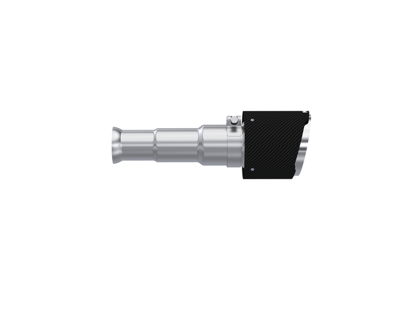 MBRP 5 Inch OD Carbon Fiber Exhaust Tips Dual Wall Angle Cut Sold in Pairs | 2009-2018 Ram 1500 and 2019-2024 Ram 1500 5.7L Hemi