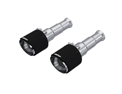 MBRP 5 Inch OD Carbon Fiber Exhaust Tips Dual Wall Angle Cut Sold in Pairs | 2009-2018 Ram 1500 and 2019-2024 Ram 1500 5.7L Hemi
