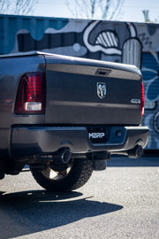 MBRP 5 Inch OD Carbon Fiber Exhaust Tips Dual Wall Angle Cut Sold in Pairs | 2009-2018 Ram 1500 and 2019-2024 Ram 1500 5.7L Hemi
