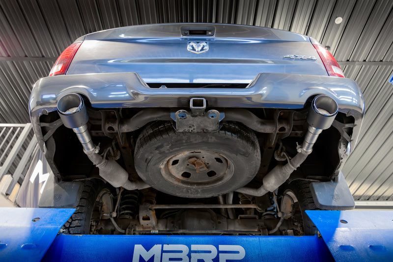 MBRP 5 Inch OD Carbon Fiber Exhaust Tips Dual Wall Angle Cut Sold in Pairs | 2009-2018 Ram 1500 and 2019-2024 Ram 1500 5.7L Hemi