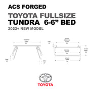 Leitner ACS FORGED Bed Rack for TOYOTA TRUCKS