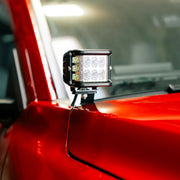 Cali Raised ditch light brackets mounted