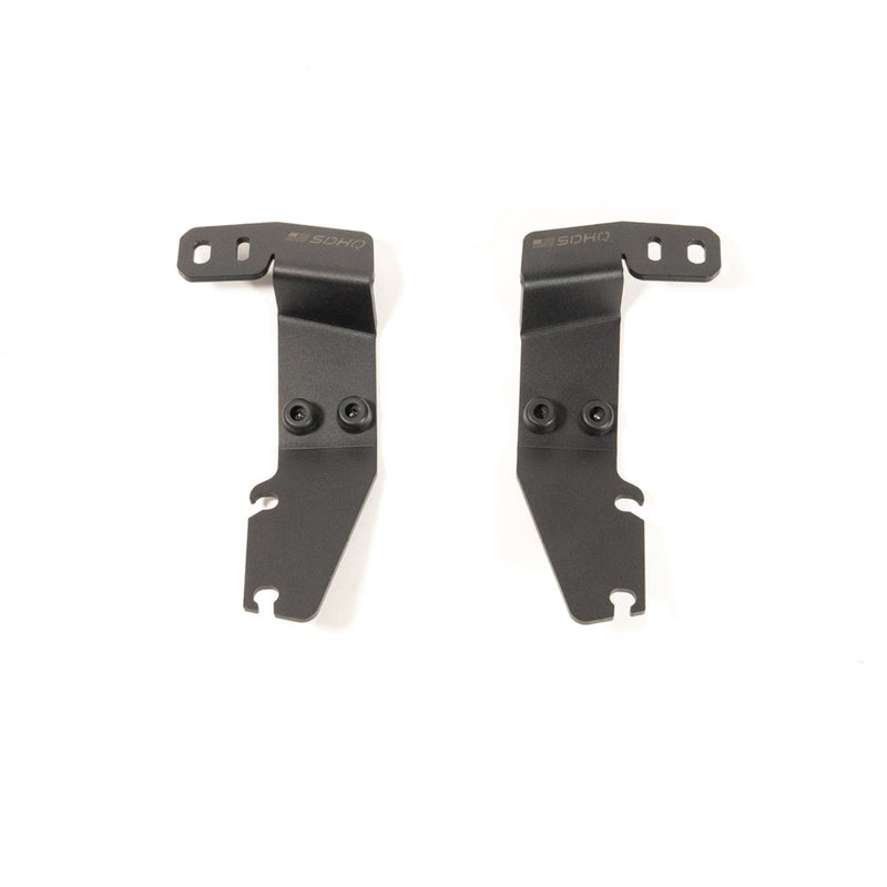 SDHQ A-Pillar Light Mounts on a 2024 Toyota Tacoma