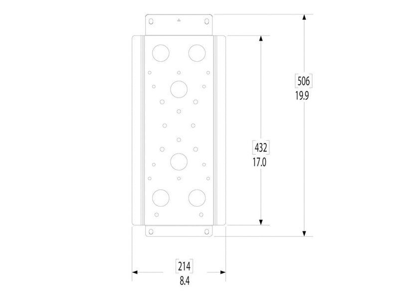 Leitner UNIVERSAL MOUNTING PLATE