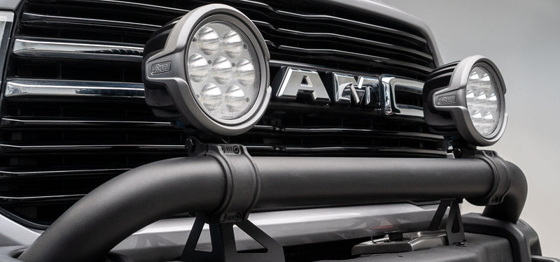 AEV Low Tube Light & Accessory Mount Kit | 2019+ Ram HD & 2023+ Ford Super Duty