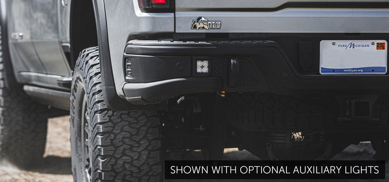 AEV Rear Bumper | 2020+ Chevrolet Silverado HD and GMC Sierra HD
