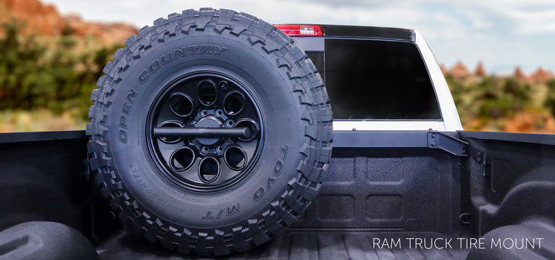 AEV Vertical Tire Mount | 2003+ Ram HD