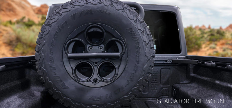 AEV Vertical Tire Mount | 2019+ Jeep Gladiator