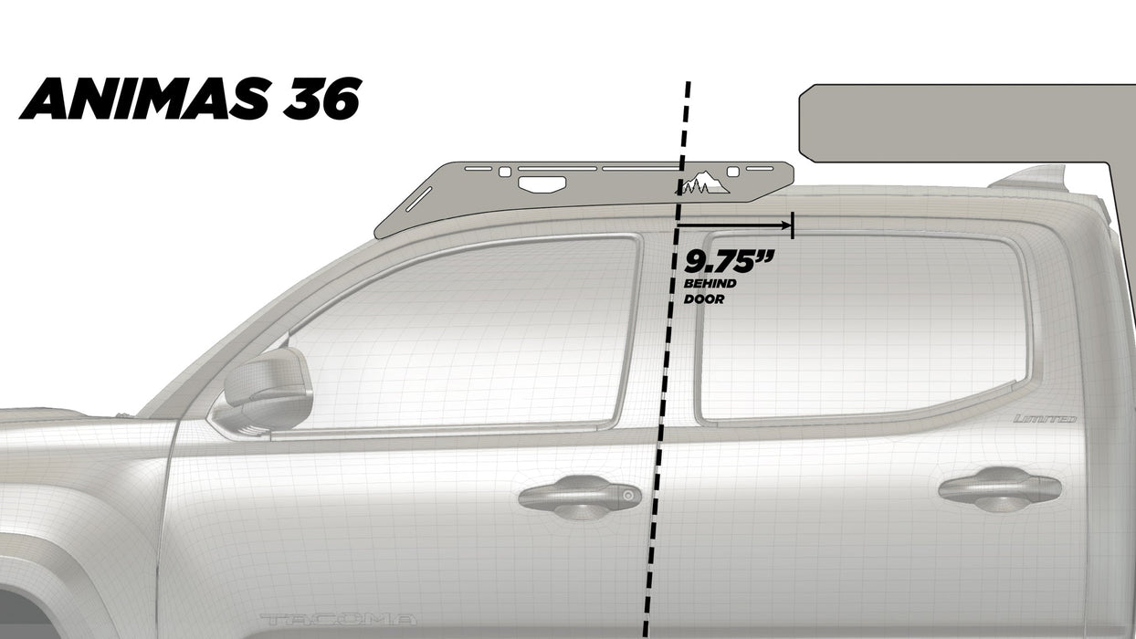 The Animas (2005-2023 Tacoma Camper Roof Rack)