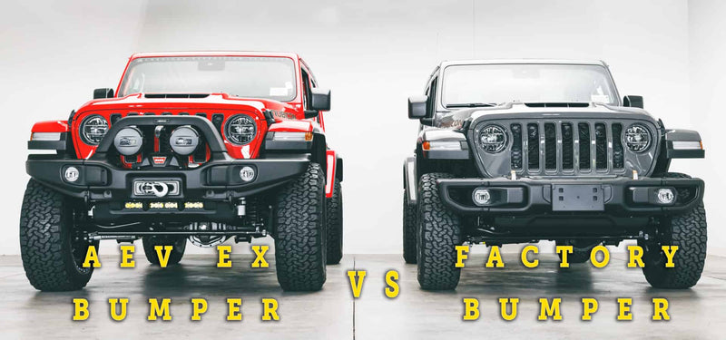 AEV EX Front Bumper | JL Wrangler and JT Gladiator