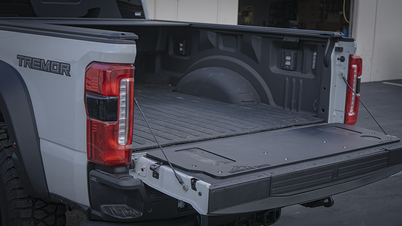 Mountain Hatch Tailgate Table | 2023-2026 Ford F-250 / F-350 Super Duty