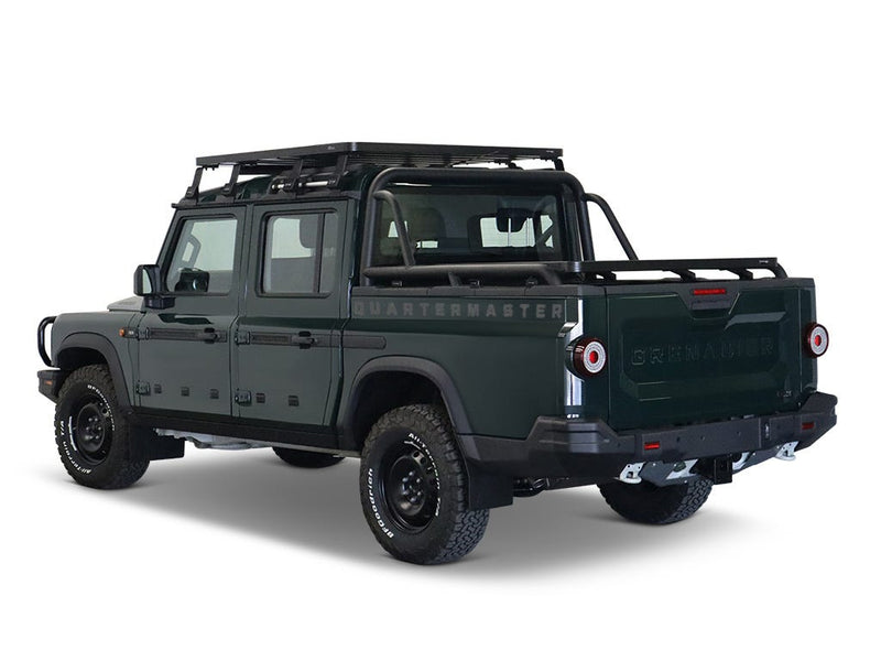 Dometic Front Runner Ineos Grenadier Quartermaster (2023-Current) Roller Tonneau Cover Slimline II Load Bed Rack Kit