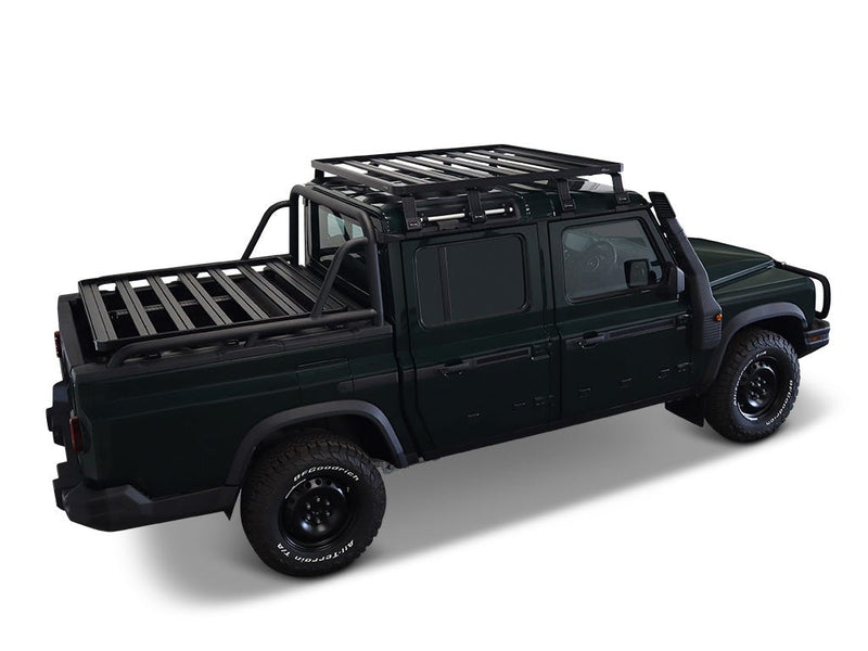 Dometic Front Runner Ineos Grenadier Quartermaster (2023-Current) Roller Tonneau Cover Slimline II Load Bed Rack Kit