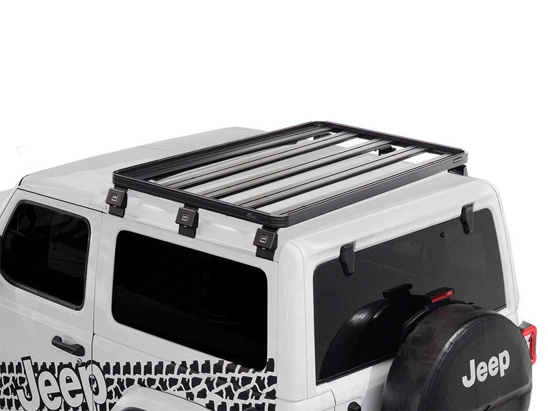 Dometic Front Runner Jeep Wrangler JL 2 Door (2018-Current) Slimline II 1/2 Roof Rack Kit / Tall