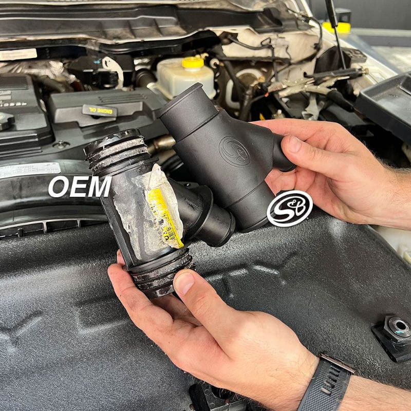 S&B Aluminum Coolant Y-Pipe | 2013-2015 Dodge Ram Cummins 6.7L (Dual Radiator)