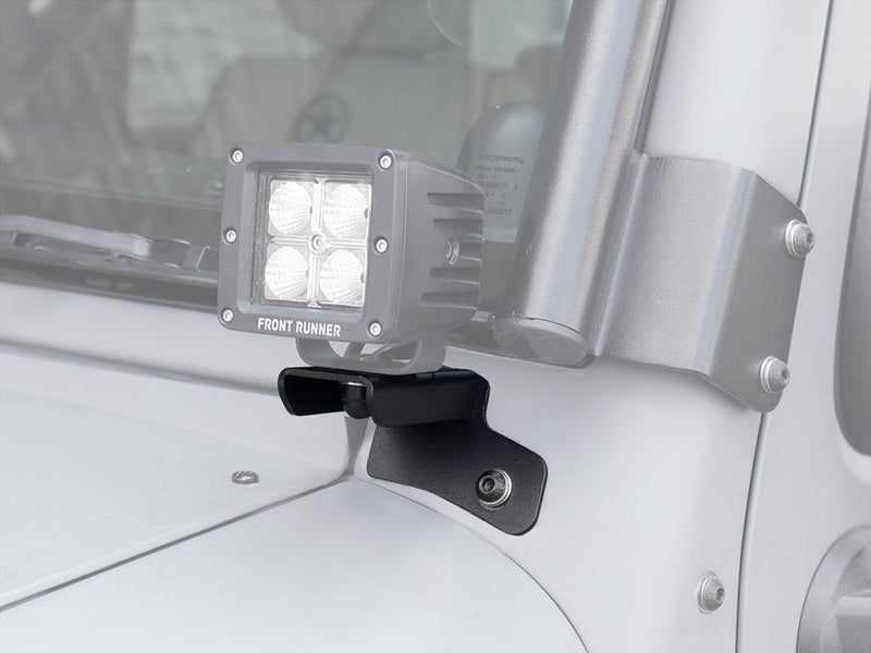Dometic Front Runner Jeep Wrangler JK/JKU Windshield Spot Light Brackets