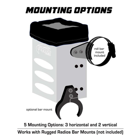 Rugged Radios Aluminum Radio Box for Handheld Radios - Colorado & Canyon Enthusiasts