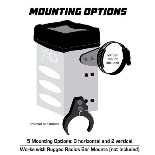 Rugged Radios Aluminum Radio Box for Handheld Radios - Colorado & Canyon Enthusiasts