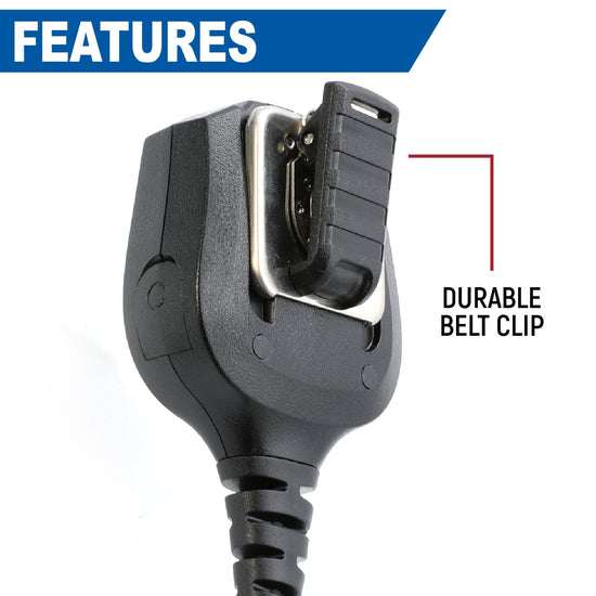 Rugged Radios Waterproof Hand Speaker Mic for Handheld Radios - Colorado & Canyon Enthusiasts