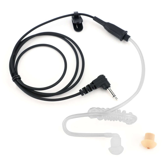 Rugged Radios Listen-Only Acoustic Ear Piece Tube with 3.5mm Plug - Colorado & Canyon Enthusiasts