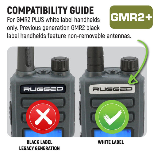 Rugged Radios Replacement Antenna for GMR2 PLUS - Colorado & Canyon Enthusiasts