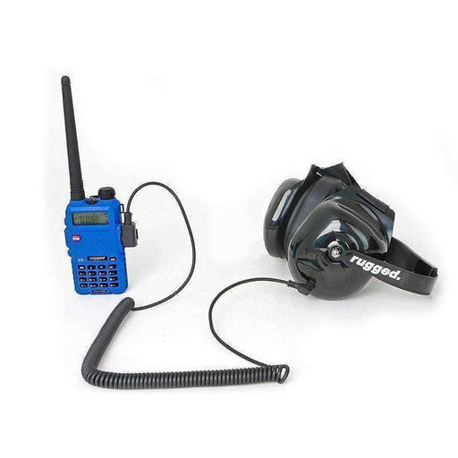 Rugged Radios Rugged and Kenwood Radio - Spotter Headset Listen Only Coil Cord - Colorado & Canyon Enthusiasts