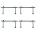 Rugged Mount Sandwich Plate Hardware - Underland Offroad