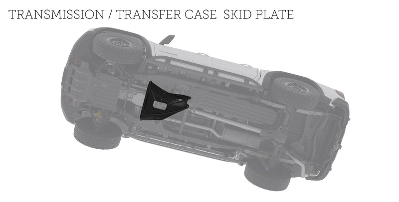 AEV Transmission / Transfer Case Skid Plate | 2023+ Chevrolet Colorado / GMC Canyon