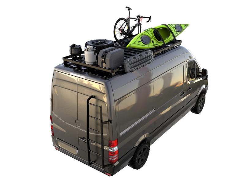Dometic Front Runner Mercedes-Benz Sprinter 144/170 / L2/L3 / MWB/LWB Wheelbase w/OEM Tracks (2006-Current) Slimline II Roof Rack Kit / Tall