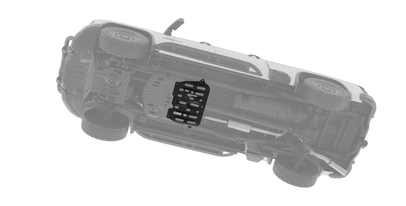 AEV Transfer Case Skid Plate | 2020+ Chevrolet Silverado HD and GMC Sierra HD