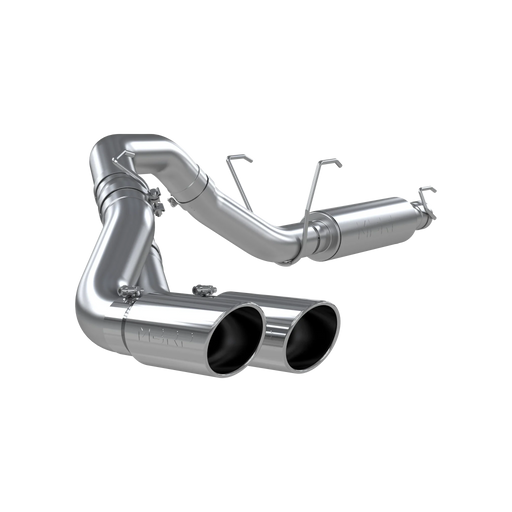 MBRP Armor Lite 4 Inch Cat Back Exhaust Single Side Dual Outlet Aluminized | 2014+ Ram 2500/3500 6.4L
