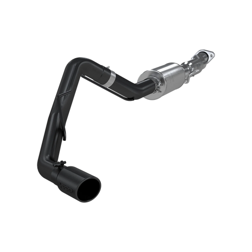 MBRP Armor BLK 3 Inch Cat Back Exhaust Single Side Exit | 2011-2014 Ford F-150 5.0L