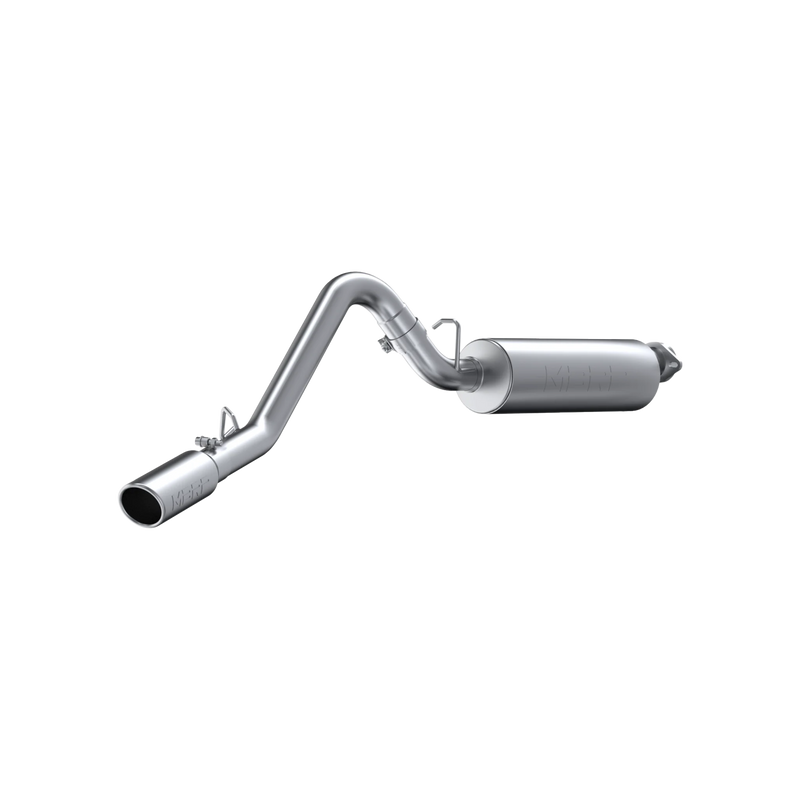 MBRP Armor Lite Cat Back Exhaust Single Side Exit Aluminized | 2000-2006 Jeep Wrangler TJ 2.5L I4/4.0L I6