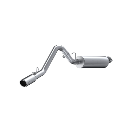 MBRP Armor Lite Cat Back Exhaust Single Side Exit Aluminized | 2000-2006 Jeep Wrangler TJ 2.5L I4/4.0L I6