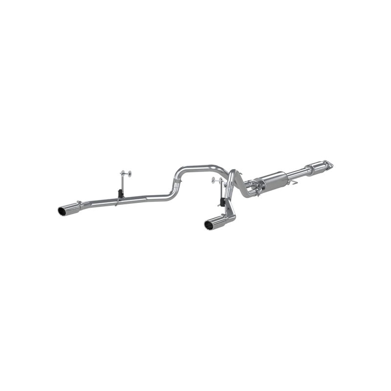 MBRP Armor Lite 2.5 Inch Cat Back Exhaust Dual Rear Exit Aluminized | 2015-2020 Ford F-150 5.0L