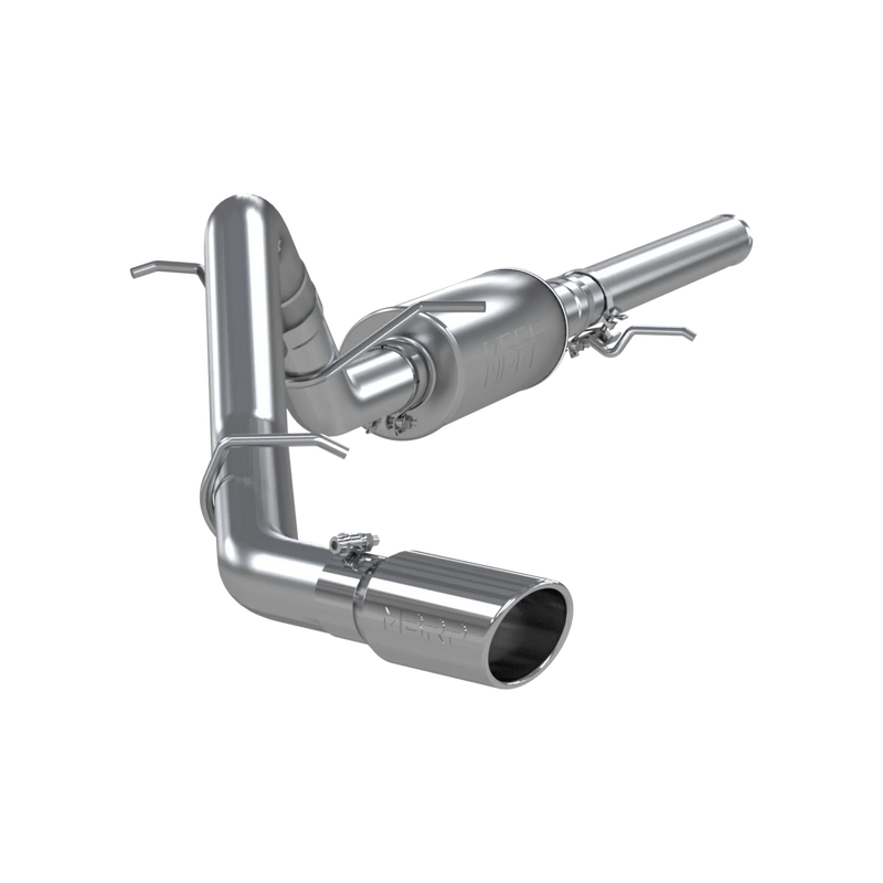 MBRP Armor Lite 3 Inch Cat Back Exhaust Single Side Exit Aluminized | 2014-2018 Chevrolet/GMC Silverado/Sierra 1500