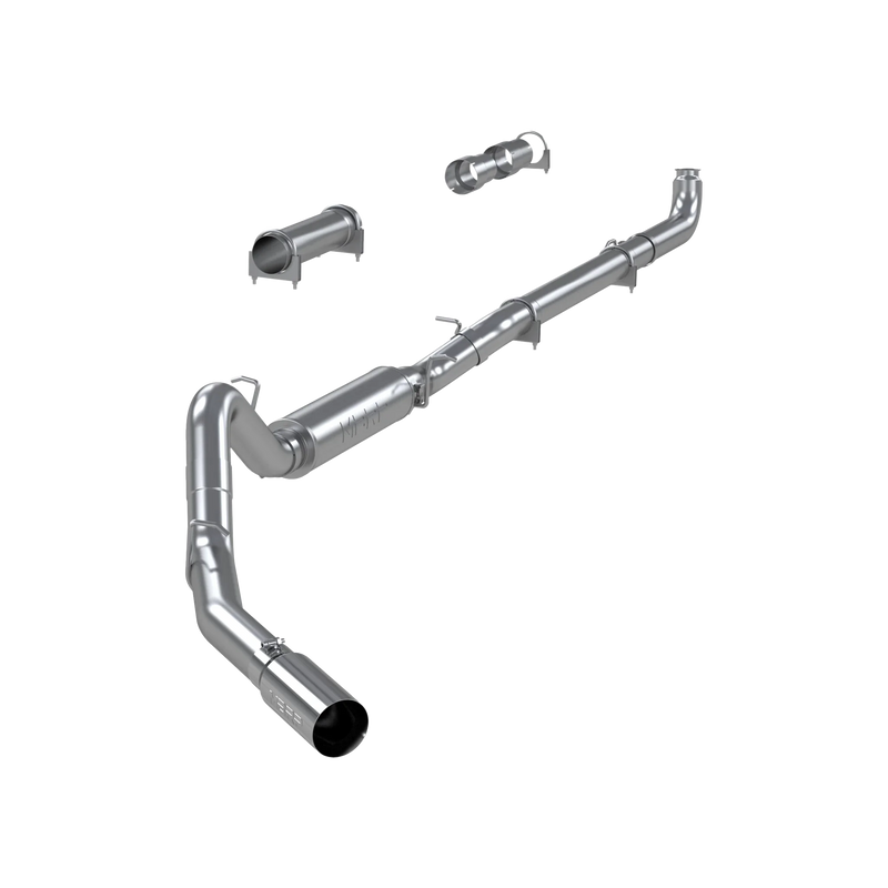 MBRP Armor Pro 4 Inch Single Side Exhaust Pipe T304 Stainless | 2001-2007 Chevrolet/GMC Silverado/Sierra 2500/3500 Duramax Extended/Crew Cab