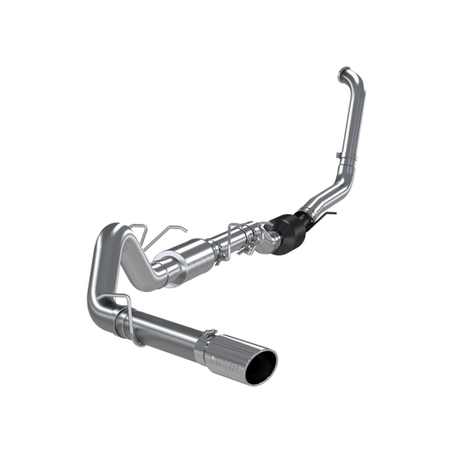 MBRP Armor Plus 4 Inch Turbo Back Exhaust Single Side Exit T409 Stainless | 2003-2007 Ford F-250/F-350 6.0L Extended/Crew Cab