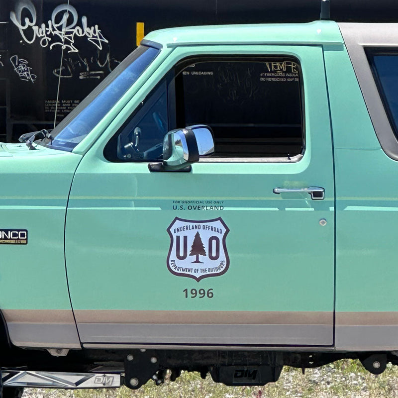 UO Forest Service PVC Patch - Underland Offroad