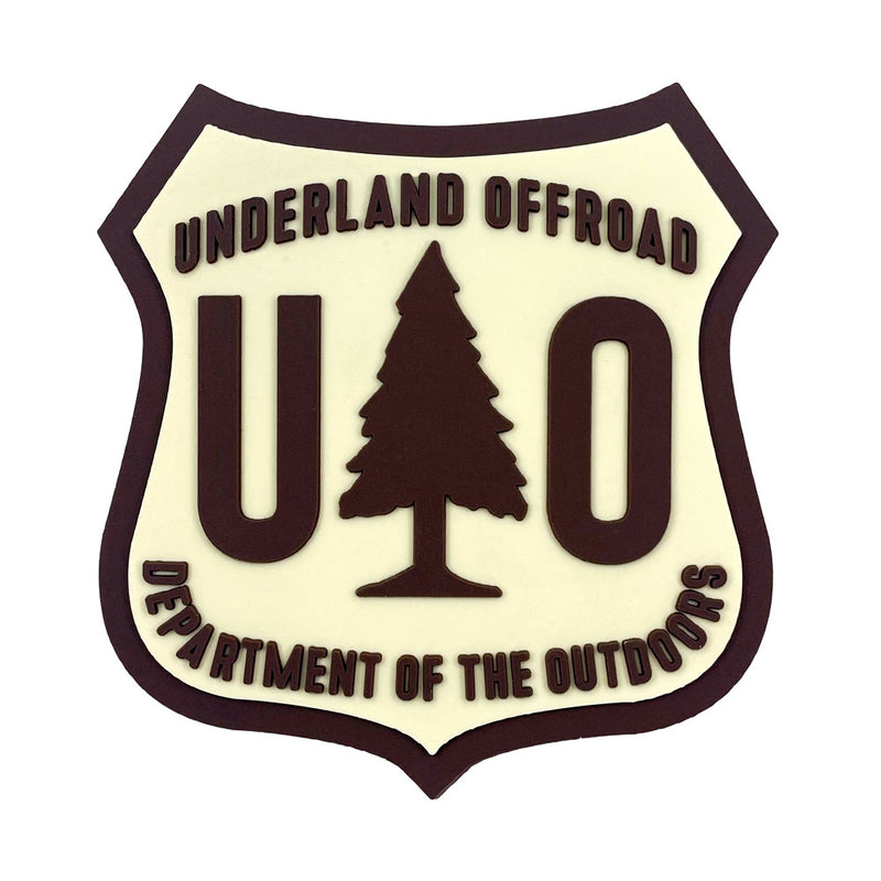 UO Forest Service PVC Patch - Underland Offroad