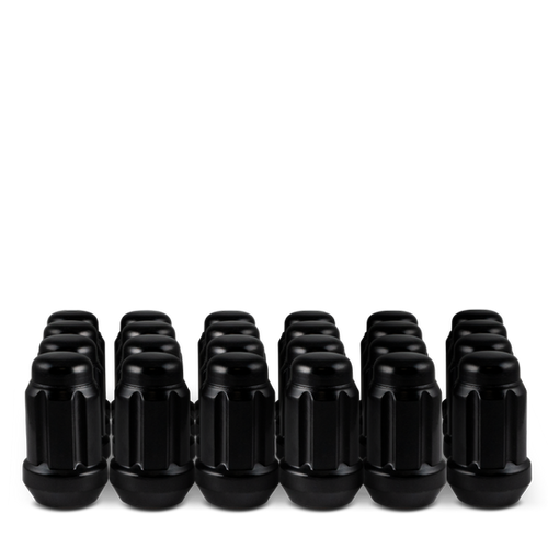 RHI Spline Lug Nuts | Long | Black - Underland Offroad