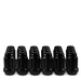 RHI Spline Lug Nuts | Long | Black - Underland Offroad