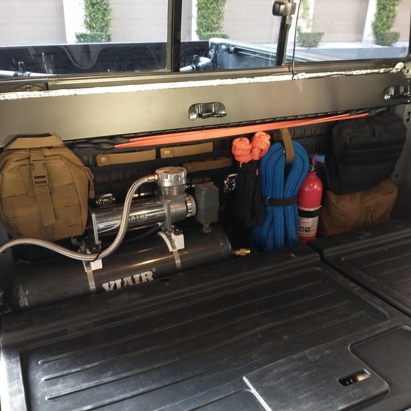 Underland Offroad Rear Seat MOLLE Panel | 2005-2022 Toyota Tacoma Double Cab (Power Sliding Window) - Underland Offroad