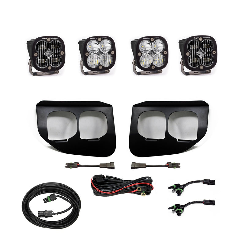 Baja Designs Squadron SAE/Sport Fog Pocket Light Kit | 2020-22 Ford F-250/350 - Underland Offroad
