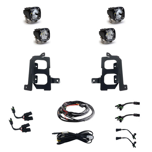 Underland Offroad Ditch light Brackets - 2019+ GMC Sierra